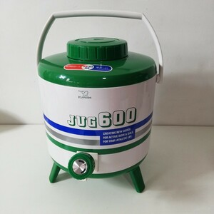 ZOJIRUSHI 象印マホービン株式会社 ウォータージャグ DTJ-600 グリーン 容量6リットル アルミ容器 保温保冷両用 日本製 [ ジャグ ボトル ]