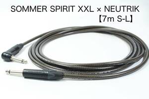 SOMMER SPIRIT XXL × NEUTRIK【7m S-L】送料無料　ゾマー　ギター　ノイトリック