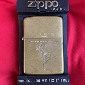 ★即決有★ ZIPPO ウィンディ ZIPPO WINDY SOLID BRASS 1900年製 ZIPPO ジッポー ウィンディ LIGHTER ZIPPO ジッポ1932-1990ソリッドブラ