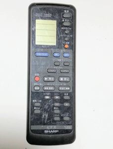 シャープ ビデオ用リモコン SHARP VC-M100 VHS G0619GE