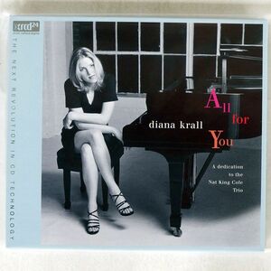 紙ジャケ デジパック XRCD DIANA KRALL/ALL FOR YOU (A DEDICATION TO THE NAT KING COLE TRIO)/IMPULSE! 532 360-9 CD □