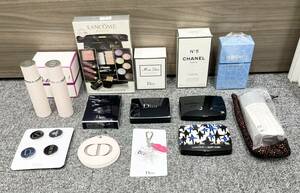 【GO 6817a】1円スタート 化粧品 香水 まとめ DIOR CHANEL No.5 VERSACE 使用済 未使用有 アイシャドウ アメニティ レディース 現状品