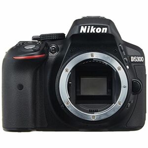 Nikon デジタル一眼レフカメラ D5300 ブラック 2400万画素 3.2型液晶 D5300BK