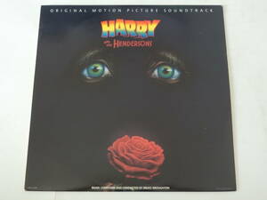 ハリーとヘンダスン一家 LPレコード オリジナル・サウンドトラック サントラ US盤 MCA6208 ブルース・ブロートン ジョー・コッカー 
