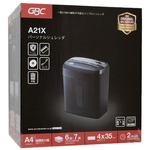 ACCO パーソナルシュレッダ GSHA21X [管理:1100044485]