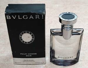 ◇ BVLGARI POUR HOMME SOIR ブルガリ プールオム ソワール オードトワレ 100ml 香水 残量多 ◇