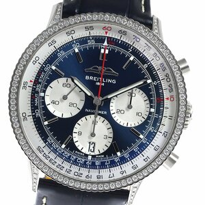 ブライトリング BREITLING AB0139 ナビタイマー B01 クロノグラフ 自動巻き メンズ 極美品 内箱・保証書付き_810226