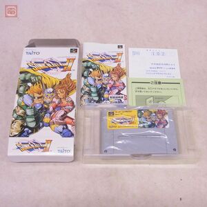 動作保証品 美品 SFC スーパーファミコン ソニックブラストマンII SONIC BLASTMAN II タイトー TAITO 箱説ハガキ付【10