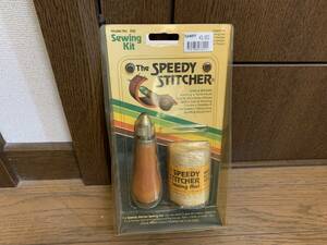 P◎【売切セール】Sewing Kit The SPEEDY STITCHER　革縫い針セット 片手ミシン レザークラフト用 スピーディーステッチャー 手縫機