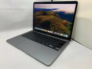 １円スタート！！ Apple MacBook Air A2337 (M1,2020) スペースグレイ [Nmc]