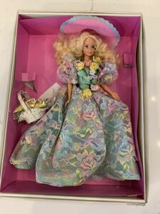Vintage 1995 Limited Edition Spring Bouquet Barbie Doll Enchanted Seasons w/box 海外 即決