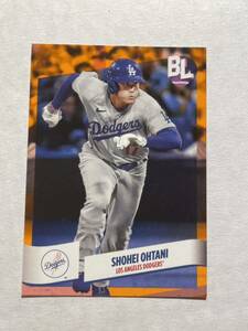 レア！大谷翔平 2024 Topps Big League ORANGE パラレル ドジャース Shohei Ohtani Dodgers MLBカード