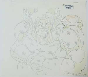 貴重　ドラゴンボールZ　初期のスーパーサイヤ人　孫悟空　フリーザ　原画と修正原画　その２　検)　セル画　鳥山明　