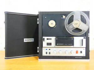 SONY TAPECORDER TC-365 ソニー オープンリールデッキ テープレコーダー オーディオ機器 ② ※通電OK ジャンク＠120(5)
