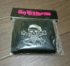 GLAY リストバンド 「HAPPY SWING presents GLAY VERB TOUR 2008」クリスマス　HAPPY SWING会員限定ライブグッズ　新品未使用