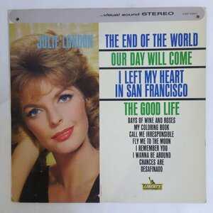 10026755;【US盤/虹ラベル/深溝/Liberty】Julie London / The End Of The World