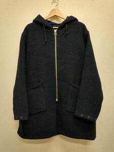 NIGEL CABOURN ナイジェル ケーボン REVERSIBLE WARM UP COAT 8039-00-00007-2-3 メンズ ネイビー 48 コート 19AW 冬服 店舗受取可