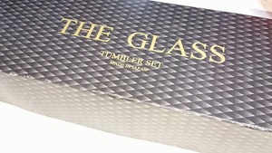 THE GLASS　TUMBLER SET　グラス　5点セット　箱付き　未使用品＠ヤフオク転載・転売禁止