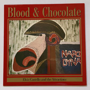 LPレコード【Elvis Costello & The Attractions『Blood & Chocolate』［Universal］】Rockpile/Brinsley Schwarz/Squeeze/Nick Lowe/Rusty
