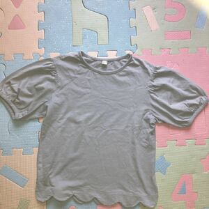【即決】アプレレクール 女の子用半袖Tシャツ140cm トップス くすみカラー②