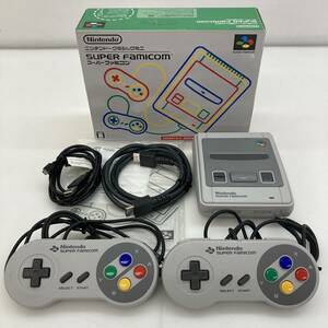 No.5217 ★1円～ 【ゲーム機】 Nintendo ニンテンドークラシックミニ スーパーファミコン SUPER Famicom 中古品