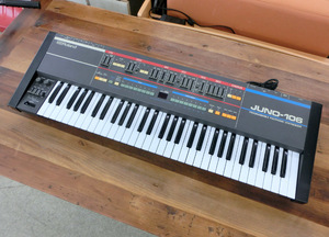 Roland シンセサイザー JUNO-106 ローランド 鍵盤楽器 全鍵盤動作確認 現状品 札幌市西区