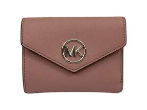 MICHAEL KORS (マイケルコース) 三つ折り財布財布 ミニウォレット AV-2206 32S2SNME6L ピンク レディース/078