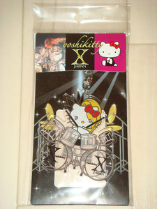 yoshiki(X JAPAN)『yoshikitty/アクリルキーホルダー/BIG Xポーズ』新品