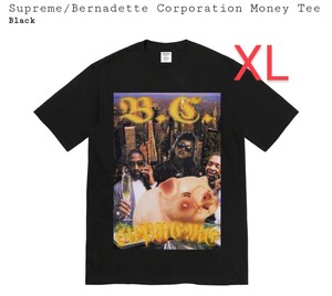 XLサイズ Supreme Bernadette Corporation Money Tee シュプリーム バーナデット コーポレーション マネー Tシャツ BLACK　新品　未開封