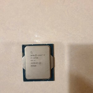 Intel CPU Core i7-12700k