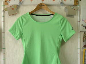 ♪服3386♪ レディース　半袖　Ｔシャツ（スポーツ） adidas アディダス climachill サイズ不明 Used ～iiitomo～