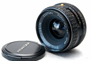 PENTAX ペンタックス 純正 Kマウント専用 35mm 単焦点高級ワイドレンズ 1:3.5 希少・作動品