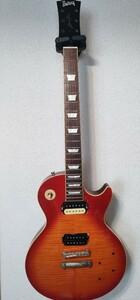 BURNY RLG-50 バリ虎　極厚メイプルトップ　オマケピックアップ付き　Ibanez HR2 現状ジャンク　レストアベース