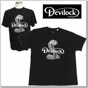 デビロック Devilock COBRA ロゴ TEE-BLACK-L 半袖Tシャツ カットソー