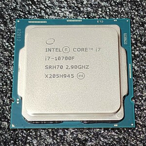 CPU Intel Core i7 10700F 2.9GHz 8コア16スレッド CometLake PCパーツ インテル 動作確認済み