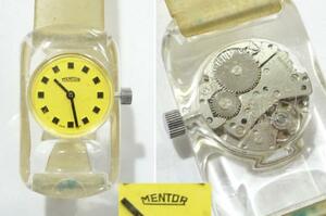 MENTOR　手巻腕時計　スイス製　1点　レターパックプラス可　0314Q10h