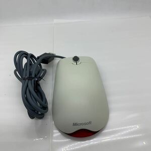 （513-1）中古美品 Microsoft/マイクロソフト Wheel Mouse Optical USB and PS/2 Compatible 光学式マウス レト