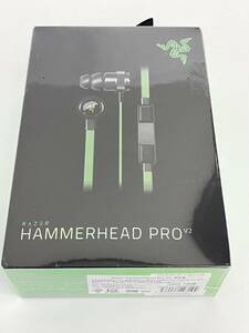 【新品未開封/1円～】Razer Hammerhead Pro V2 マイク付きゲーミングイヤホン RZ04-01730100-R3A1