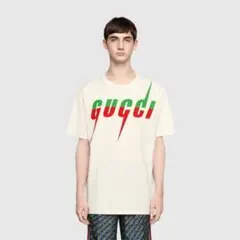 GUCCI グッチ　ブレード　Tシャツ　サイズM   ホワイトコットン