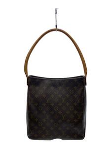 LOUIS VUITTON◆ルーピングGM_モノグラム・キャンバス_BRW/PVC/BRW/モノグラム