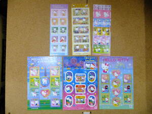 未使用 記念切手 ハローキティ HELLO KITTY ＆ DEAR DANIEL SANRIO サンリオ 2008 2009 2010 2011 2012 中国 2010年 上海万国博覧会 stamp