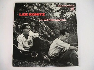 LP/Lee Konitz With Warne Marsh/Lee Konitz With Warne Marsh /Wパイオニア/Atlantic/P-6071A/Japan