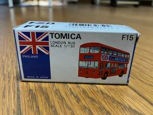 トミカ　青箱F15　ロンドンバス　空箱　箱のみ