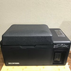通電確認済み　アイリスオーヤマ　ポータブル冷蔵庫　クーラーボックス　20L　IPD-2A　ブラック