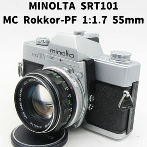 Minolta SRT101 + MC Rokkor-PF 1:1.7 55mm