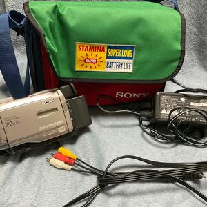SONY ソニー Carl Zeiss Vario-Sonnar DCR-TRV808 MiniDV デジタルビデオカメラ 通電確認済み