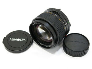 【 中古品 】MINOLTA NEW MD 50mm F1.2 レンズ ミノルタ [管GF935]