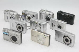 Y1097 ニコン Nikon Coolpix カシオ Casio Exilim ペンタックス Pentax Optio E60 など含む コンパクトデジタルカメラ10台セット ジャンク