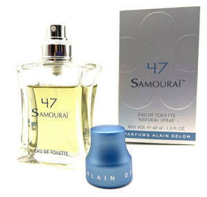 ★SAMOURAI 47 EAU DE TOILETTE NATURAL SPRAY 1.3FL.OZ.40ml・展示USED・残量約80%