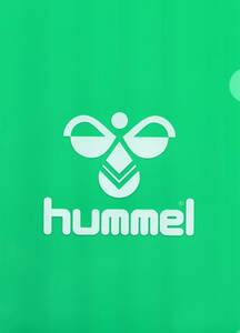 【未使用品】hummel ヒュンメル★A４クリアファイル★緑・グリーン【複数購入可能】